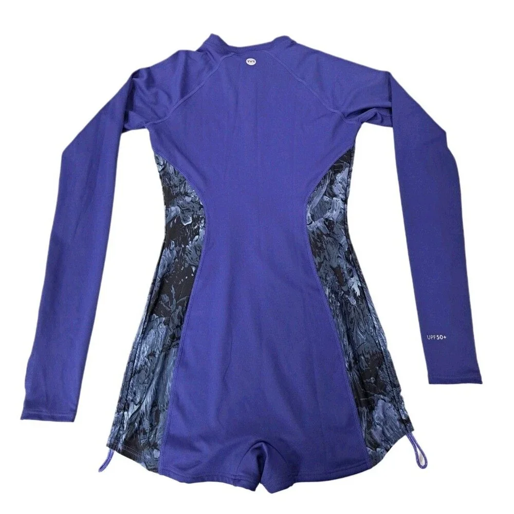 TYR Fiona 1-piece Aquatic Jumpsuit Swimsuit MJSOL7A Boyshorts SAMPLE Women's S/M
